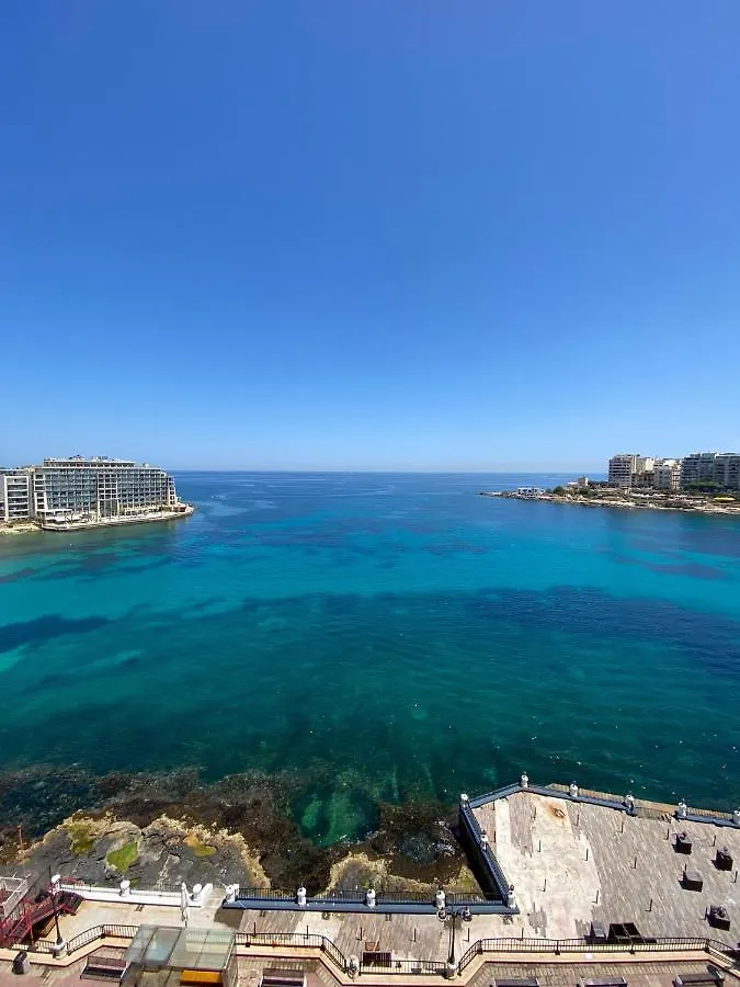 Appartamento F1 - Modern Two Bedrooms Flat Sea View, St Julians San Giuliano