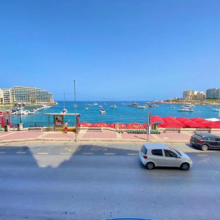 F1 - Modern Two Bedrooms Flat Sea View, St Julians San Giuliano 0*,